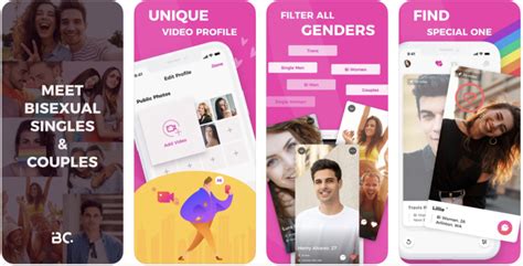 Bi dating apps - Jan 10, 2023 · Best and safest dating app for gay, bi, trans and queer men, 10/10. Free membership (with limited functionality) 15 million users worldwide; Search tags to find others based on their interest; 
